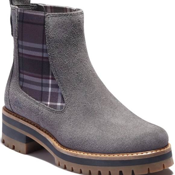 Timberland Shoes - Timberland Courmayeur Valley Chelsea Boots Dark Grey -11